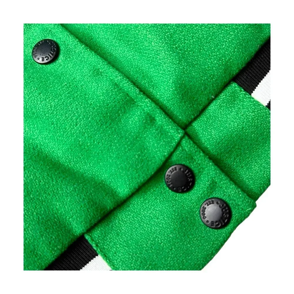 Wicked Bomber Jacket Girls M 10 Wizard Oz Justice Coat Elphaba Halloween Costume